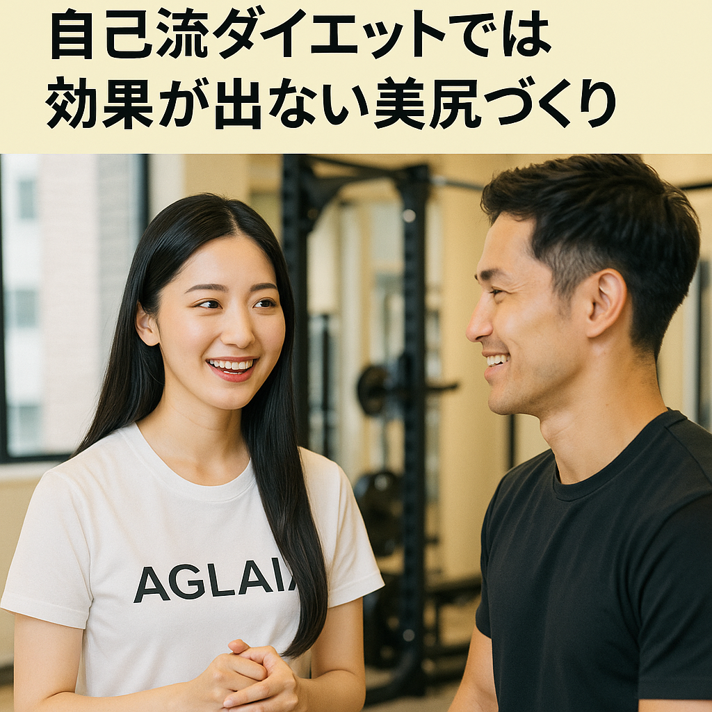 「食事制限や自己流の筋トレを頑張っているのに、お尻の形が変わらない」「痩せてもヒップラインが垂れて見える」――そんな悩みを抱える20代〜30代前半の女性は少なくありません。特にデスクワークが中心のOL、子育てや家事に忙しい主婦、生活リズムが不規則になりやすい夜職の女性にとって、美尻づくりは大きな課題です。 実は、美尻づくりは「自己流ダイエット」では成果が出にくいのが現実です。体重を落とすことと、美しいヒップラインを作ることは全く別物。そこで女性専用の**表参道 パーソナルジム「AGLAIA personal gym」**が提案する「正解の美尻づくりメソッド」をご紹介します。 なぜ自己流では美尻が作れないのか？ 1. 食事制限だけでは筋肉が減る カロリーを減らすだけのダイエットは脂肪だけでなく筋肉も失いやすく、ヒップが垂れて平らになってしまいます。 2. 誤ったフォームで効果が出ない 自己流でスクワットを行っても、太ももばかり使ってしまい、お尻に刺激が入らないことが多いです。 3. 骨盤や姿勢の歪みを放置 猫背や反り腰のままトレーニングをしても、筋肉が正しく働かず、結果が出にくくなります。 4. 継続できない 成果が見えないまま続けてもモチベーションが下がり、途中でやめてしまうケースが多発します。 AGLAIAが教える「正解の美尻づくり」 AGLAIA personal gymでは、解剖学に基づき「お尻に効かせること」に徹底的にこだわったプログラムを提供しています。 ヒップスラスト 大臀筋を直接刺激し、最短でヒップアップを実現。 ブルガリアンスクワット お尻と太ももの境目を作り、脚長効果を演出。 クラムシェル 股関節外旋筋を鍛え、骨盤を安定させ、美尻ラインを整える。 デッドリフト 背面全体を鍛え、姿勢改善と同時に美尻効果を高める。 体幹トレーニング 腹圧を安定させ、腰回りを引き締めながらヒップを支える土台を作る。 さらに、管理栄養士監修の食事サポートも組み合わせることで、脂肪を減らしながらヒップラインを作り上げます。 ベネフィット① パンツもスカートも似合う後ろ姿に 美尻を手に入れると、タイトなパンツやスカートも自信を持って着こなせます。後ろ姿が変わるだけで全体の印象が大きく変化します。 ベネフィット② 姿勢改善でスタイル全体がスリムに ヒップアップトレーニングは姿勢改善とセット。猫背や反り腰が改善され、ウエストラインが細く見える効果も。 ベネフィット③ リバウンドしにくい体質へ 筋肉量が増え基礎代謝が上がることで、無理な食事制限をしなくても太りにくい体に変わります。 ベネフィット④ 健康面の改善も同時に 美尻トレーニングは腰痛・むくみ・冷えの改善にもつながります。美容と健康を同時に叶えられるのが大きな魅力です。 表参道本店は満枠、新規募集停止中 現在、表参道 パーソナルジム AGLAIA本店は満枠につき新規募集を停止しています。渋谷・青山・表参道エリアで「効果が出るジム」として支持され、多くの女性に選ばれています。 2025年秋、白金高輪店がオープン予定 「表参道には通えない」「今すぐ始めたい」という方のために、2025年秋に白金高輪 パーソナルジムを新規オープン予定です。港区や麻布・広尾からもアクセスしやすく、より多くの女性に正解の美尻メソッドを提供できる環境が整います。 まとめ：自己流ではなくプロの正解を選ぶ 自己流ダイエットでは美尻は作れません。 食事制限ではなく筋肉を活かすアプローチ 骨盤と姿勢を整えながらトレーニング 正しいフォームで効率的に成果を出す 美容と健康を同時に改善 AGLAIA personal gymは、あなたの「理想の美尻」を最短で叶えるパートナーです。表参道本店は満枠ですが、白金高輪店のオープンを楽しみにお待ちください。今こそ自己流から卒業し、プロが導く正解の美尻づくりを始めましょう。