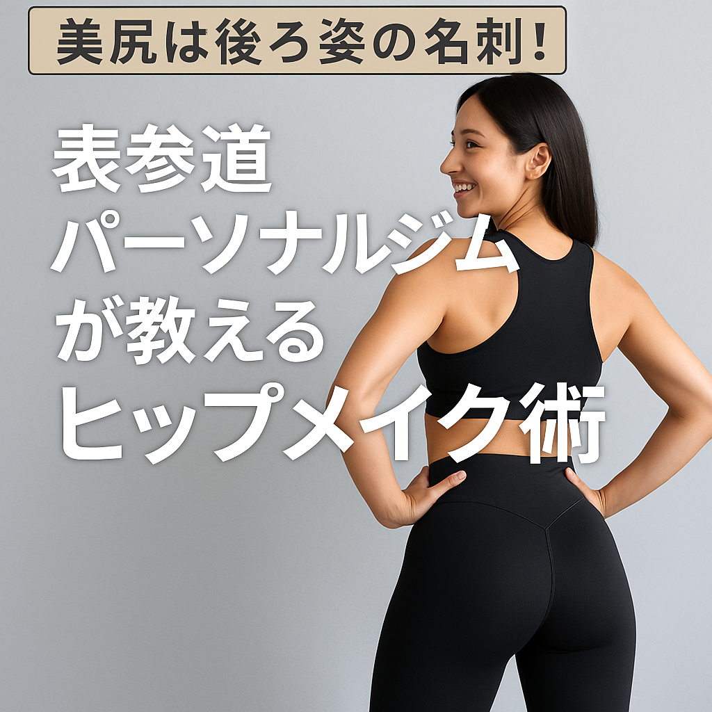 1. 美尻は「後ろ姿の名刺」 人の印象は正面だけでなく、後ろ姿からも強く伝わります。スタイルの良し悪しを決める要素のひとつが「お尻のライン」。 引き締まったヒップは、姿勢の美しさや健康的な生活習慣までも映し出す、まさに「後ろ姿の名刺」なのです。 しかし、多くの女性が「お尻が垂れてきた」「パンツやスカートが似合わない」と悩んでいます。その原因は加齢だけでなく、生活習慣や姿勢に潜んでいます。 2. お尻が崩れる原因とは？ （1）筋力低下 デスクワークや運動不足で大臀筋・中臀筋が弱まり、お尻が重力に負けて下がる。 （2）骨盤の歪み 猫背や反り腰など姿勢の崩れが骨盤の傾きを招き、ヒップラインを乱す。 （3）脂肪の蓄積 下半身は脂肪がつきやすく、特に太ももとの境目が曖昧になり「四角いお尻」に見える。 （4）むくみや血行不良 長時間の座位や冷えによって血流が悪化。お尻や太ももに老廃物が溜まりやすい。 3. 美尻づくりがもたらすメリット スタイルアップ：ヒップが高くなることで脚長効果が生まれる 姿勢改善：骨盤と背骨が整い、背筋がスラッと伸びる 代謝アップ：大きな筋肉を鍛えることで基礎代謝が向上 ファッション映え：パンツやタイトスカートが美しく着こなせる 美尻は単なる見た目の改善ではなく、全身の健康と自信に直結するのです。 4. 表参道パーソナルジムが教えるヒップメイク術 （1）ヒップスラスト お尻を集中的に鍛える代表的なトレーニング。大臀筋を強化し、ヒップアップ効果抜群。 （2）バンドサイドステップ ゴムバンドを使って横移動。中臀筋を鍛え、O脚・X脚改善やヒップライン引き締めに効果的。 （3）ルーマニアンデッドリフト 太ももの裏（ハムストリング）とお尻を同時に鍛え、下半身全体のラインを整える。 （4）ブルガリアンスクワット 片脚で行うスクワット。ヒップと太ももをバランス良く鍛え、左右差を整える。 （5）ヒップアブダクション 横向きに寝て脚を上げる動作。中臀筋を引き締め、丸みのある美尻をつくる。 5. 自宅でもできるヒップケア お尻ストレッチ：デスクワーク後は梨状筋を伸ばし、血流改善 階段を使う習慣：日常生活でヒップアップを意識 骨盤を立てて座る：正しい座り方で崩れを予防 毎日のちょっとした意識が、ジムでのトレーニング効果をさらに高めます。 6. パーソナルジムで行うメリット 自己流トレーニングでは「腰に負担がかかる」「お尻に効かない」といった失敗も多いもの。 表参道の女性専用 AGLAIA personal gym では、姿勢や骨格を分析し、あなたに合ったヒップメイクプログラムを提供します。 また、美尻づくりと同時に姿勢改善やくびれ形成もサポートするのが特徴。美尻と美姿勢を同時に叶えられることで、後ろ姿から全身の印象まで大きく変わります。 現在、表参道本店は満枠につき新規受付を停止していますが、2025年秋には白金高輪パーソナルジムを新規オープン予定です。最新設備と専門トレーナーによる指導で、理想の後ろ姿を手に入れましょう。 まとめ ✔ 美尻は後ろ姿の名刺。第一印象を大きく左右するポイント ✔ ヒップトレーニングは姿勢改善や代謝アップにも効果的 ✔ 自己流ではなく専門トレーナーの指導で最短成果を実感 ――― 「ヒップラインを整えたい」「後ろ姿に自信を持ちたい」という方は、ぜひ一度ご相談ください。 表参道パーソナルジム AGLAIA、そして 白金高輪パーソナルジム（2025年秋オープン予定） で、あなたの美尻メイクを全力でサポートいたします。