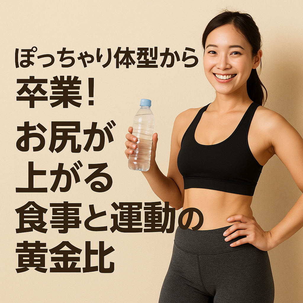 1. ぽっちゃり体型の原因とは？ 「痩せたいけど続かない」「お尻が下がって体型がもたついて見える」──多くの女性が抱える悩みです。ぽっちゃり体型から抜け出せない原因は、食事と運動のバランスが崩れていることにあります。 • 糖質や脂質の摂りすぎ：血糖値の乱高下により脂肪を蓄積しやすい • タンパク質不足：筋肉が育たず基礎代謝が低下 • 運動不足：お尻の大臀筋が使われず垂れ尻に • 姿勢不良：猫背や反り腰で骨盤が歪み、下半身太りにつながる つまり、「食事を減らすだけ」でも「運動だけ頑張る」でも不十分。食事と運動の黄金比こそが、美尻と健康的な体型の鍵です。 ⸻ 2. お尻が上がる食事の黄金比 ヒップアップを叶えるには、体をつくる栄養をバランス良く摂ることが重要です。 （1）タンパク質：体重×1.2〜1.6g 筋肉の材料。鶏むね肉、魚、大豆製品、卵などを毎食に取り入れる。 （2）炭水化物：全体の50％前後 主食を抜くと筋肉が落ちやすくなるため、玄米やオートミールなど低GIの炭水化物を選ぶ。 （3）脂質：全体の20〜25％ アボカドやナッツ、オリーブオイルなどの良質な脂質はホルモンバランスを整え、美尻づくりをサポート。 （4）野菜・食物繊維：毎食たっぷり 腸内環境を整え、むくみや便秘を防止。特に緑黄色野菜や海藻類がおすすめ。 黄金比の目安：P（タンパク質）30％：F（脂質）20％：C（炭水化物）50％ この比率が、ぽっちゃり体型からの卒業に効果的です。 ⸻ 3. お尻が上がる運動の黄金比 食事だけでは美尻は作れません。お尻の筋肉を正しく使うトレーニングが必須です。 （1）ヒップスラスト：40％ 大臀筋を直接鍛える。週2〜3回、10〜15回×3セットが目安。 （2）ブルガリアンスクワット：20％ 片脚を鍛えて左右差を改善。太もも前の張りを防ぎながらヒップアップ。 （3）デッドリフト：20％ お尻から太もも裏までを強化。姿勢改善にも効果的。 （4）サイドステップ＆クラムシェル：10％ 中臀筋を活性化し、O脚・X脚を改善。丸みのあるお尻に。 （5）有酸素運動：10％ ウォーキングやバイクで脂肪燃焼。筋トレとのバランスで効果倍増。 黄金比の目安：筋トレ80％：有酸素20％ 「お尻を育てる筋トレ」と「脂肪燃焼の有酸素運動」の両方を取り入れることが大切です。 ⸻ 4. 食事×運動で得られる変化 • お尻の位置が上がり、後ろ姿が若返る • 太ももの余計な張りが取れ、脚が細く見える • 骨盤が安定し、猫背や反り腰が改善 • 基礎代謝が向上し、リバウンドしにくい体へ • 肌ツヤやホルモンバランスも改善 単に痩せるのではなく、健康的に引き締まった美尻体型を作れるのが「黄金比メソッド」です。 ⸻ 5. パーソナルジムでのサポート 自己流では食事量やフォームを誤りやすく、成果が出にくいことも。 表参道の女性専用 AGLAIA personal gym では、姿勢や食事を分析し、あなたに合わせた黄金比を提案。トレーニングだけでなく管理栄養士による食事サポートも行い、最短で「美尻×ダイエット」を実現します。 さらに、2025年秋には白金高輪パーソナルジムが新規オープン予定。表参道本店の経験を活かし、地域女性のために最新設備でサポートします。 ⸻ まとめ ✔ ぽっちゃり体型の原因は食事と運動のバランス不足 ✔ 黄金比は「食事：P30％・F20％・C50％」「運動：筋トレ80％・有酸素20％」 ✔ 正しい比率で取り組めば、美尻と痩せ体質が同時に手に入る ――― 表参道パーソナルジム AGLAIA、そして 白金高輪パーソナルジム（2025年秋オープン予定） で、あなたも「黄金比」で美尻を叶えてみませんか？ 👉 ご予約・お問い合わせは公式LINEからどうぞ。